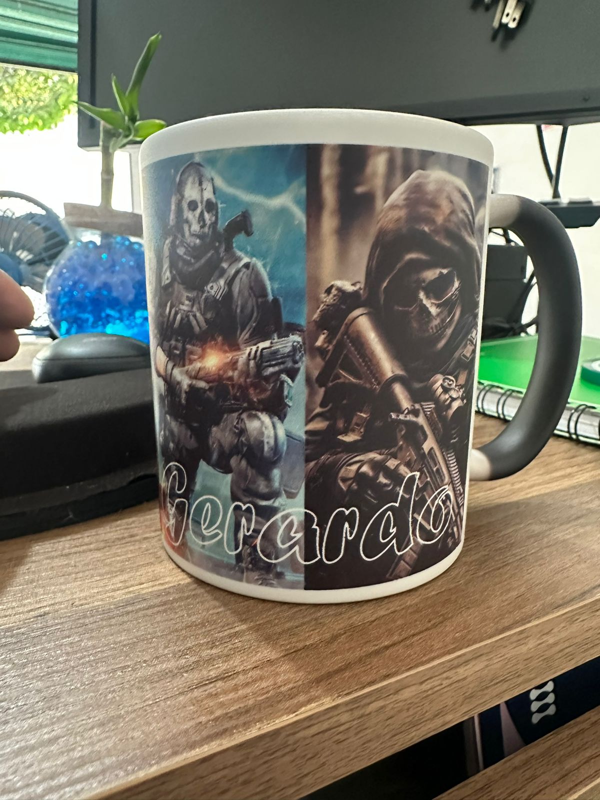 Taza mágica personalizada