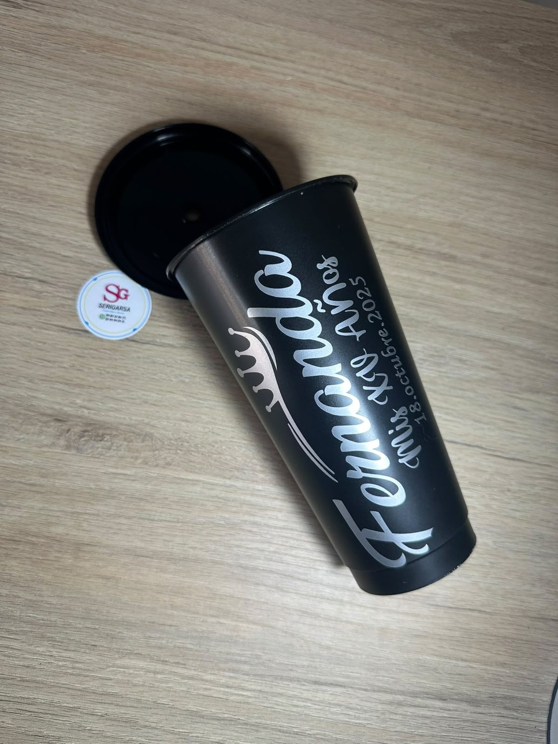 Termo negro personalizado