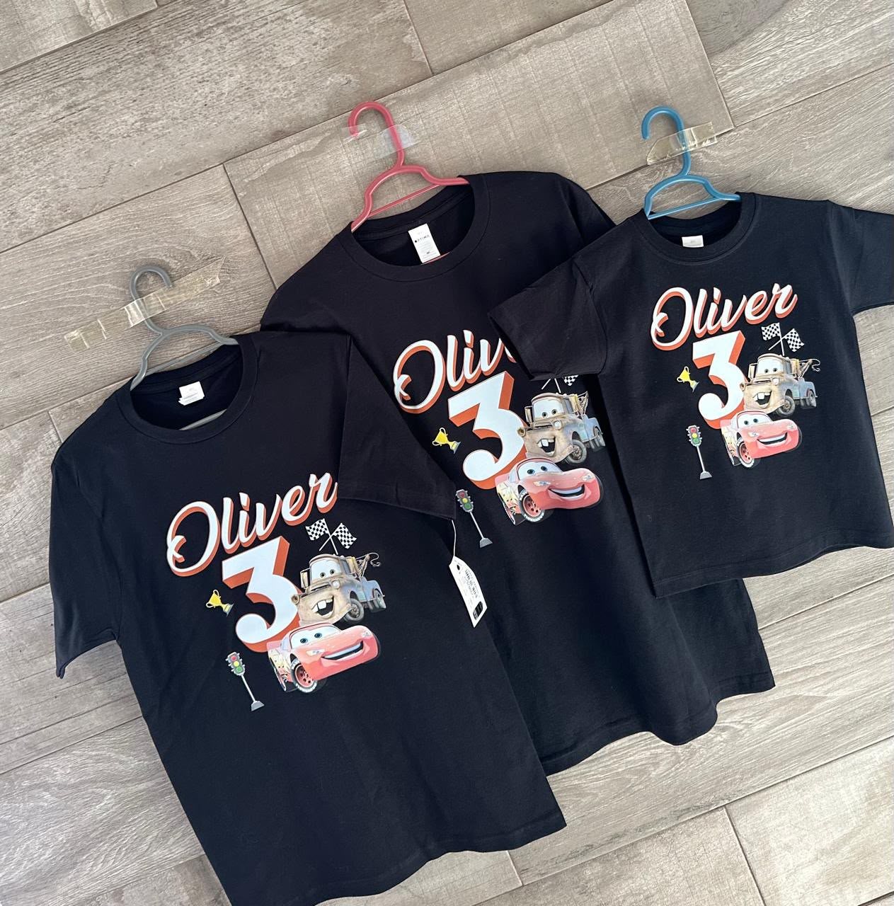 Playera infantil de color personalizada
